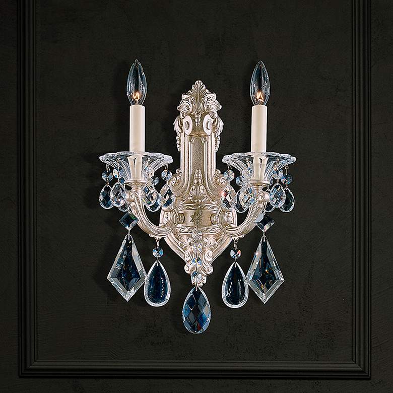 Image 6 Schonbek La Scala Collection 2-Light Crystal Wall Sconce more views