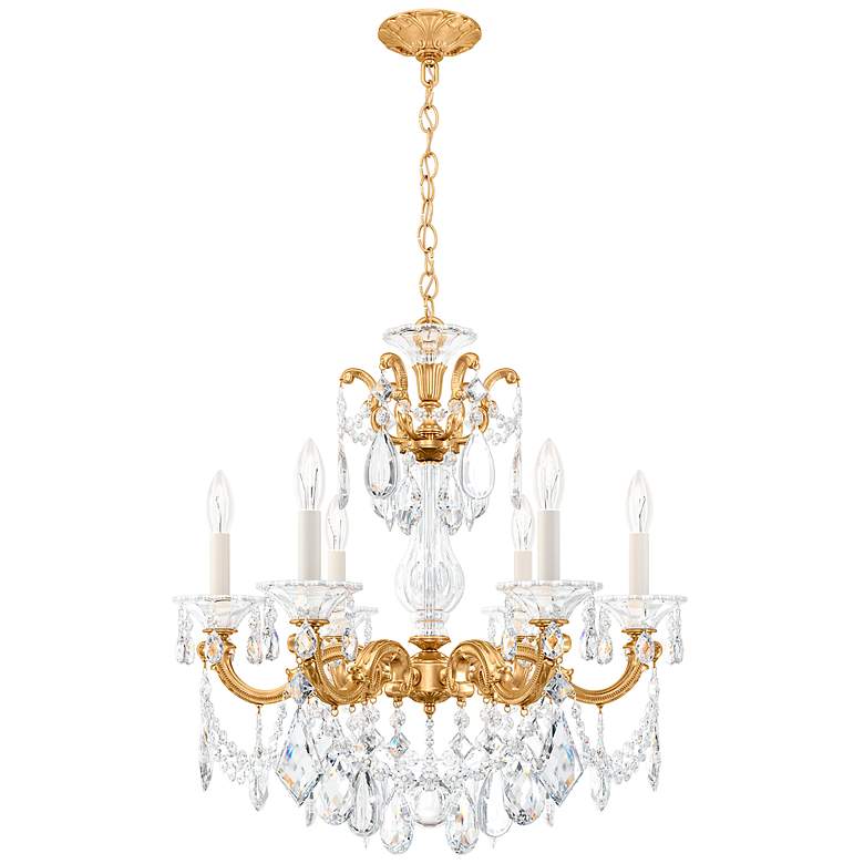 Image 1 Schonbek La Scala Collection 23 inch Wide Crystal Chandelier