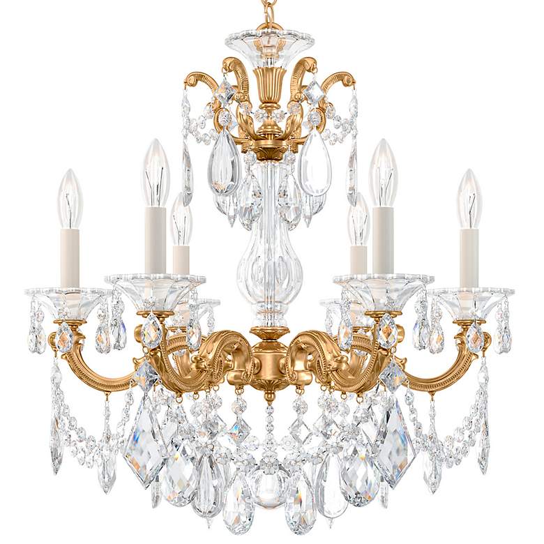Image 2 Schonbek La Scala Collection 23" Wide Crystal Chandelier more views