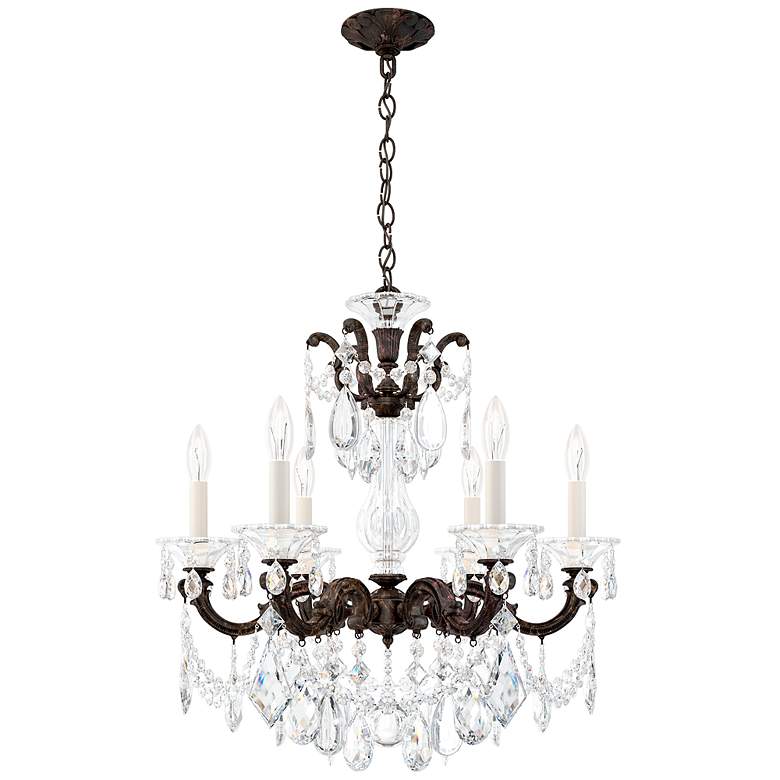 Image 1 Schonbek La Scala Collection 23 inch Wide Crystal Chandelier