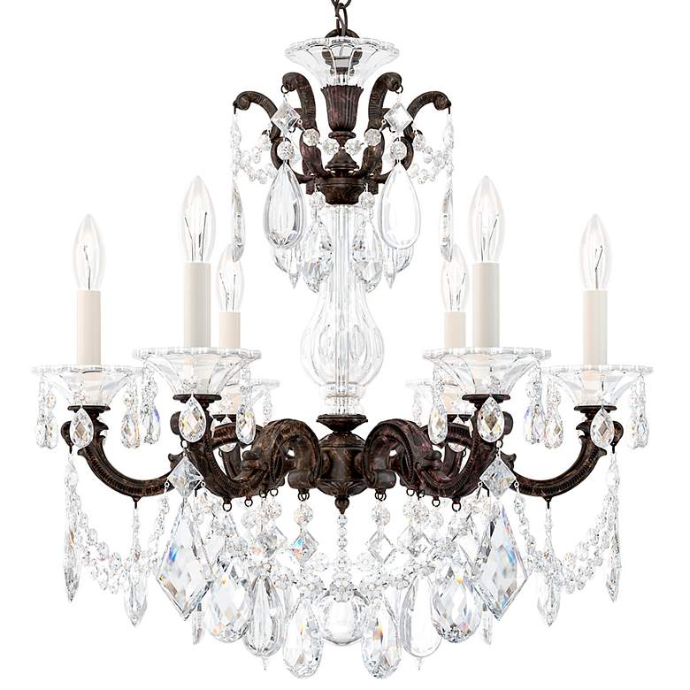 Image 2 Schonbek La Scala Collection 23" Wide Crystal Chandelier more views