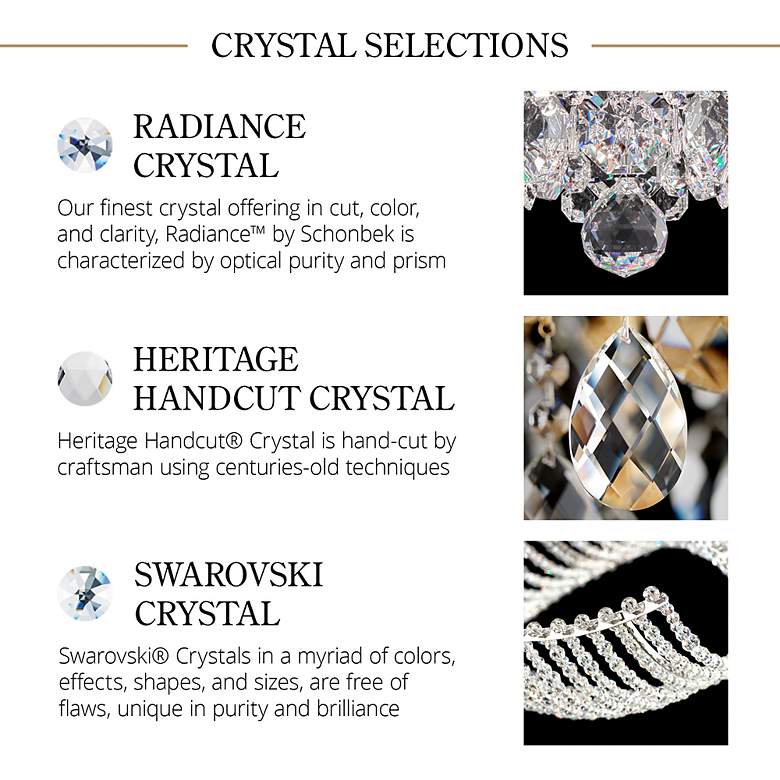 Image 4 Schonbek La Scala Collection 23" Wide Crystal Chandelier more views