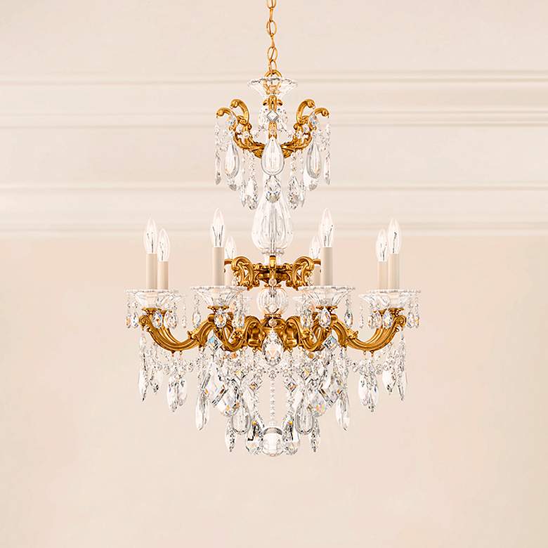 Image 1 Schonbek La Scala Collection 25" Wide Crystal Chandelier