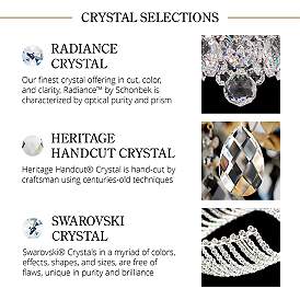 Image5 of Schonbek La Scala Collection 25" Wide Crystal Chandelier more views