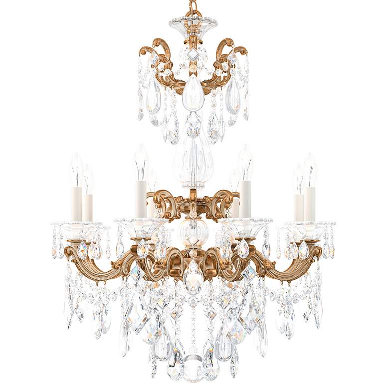 Image 3 Schonbek La Scala Collection 25" Wide Crystal Chandelier more views