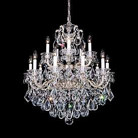 Image1 of Schonbek La Scala Collection 28" Wide Crystal Chandelier
