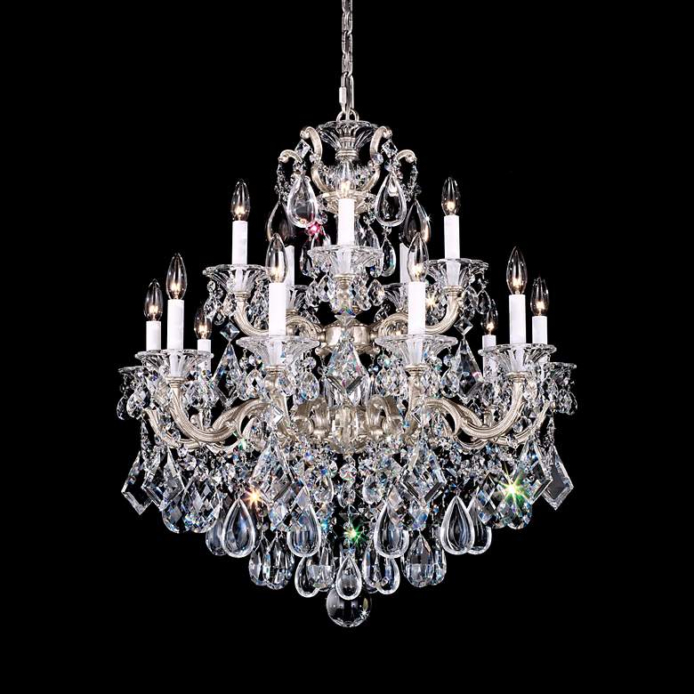 Image 1 Schonbek La Scala Collection 28" Wide Crystal Chandelier