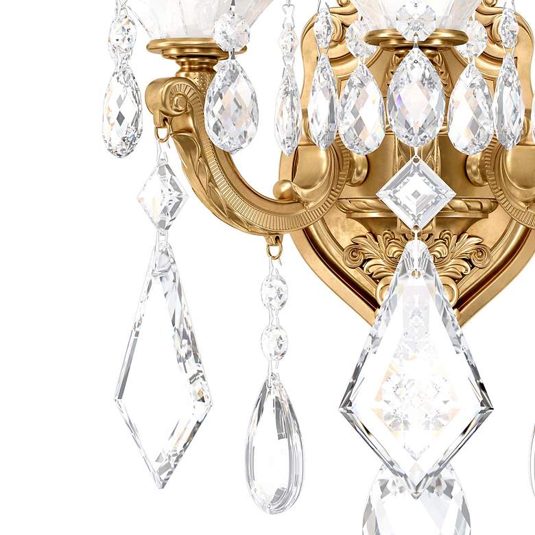 Image 6 Schonbek La Scala Collection 3-Light Crystal Wall Sconce more views
