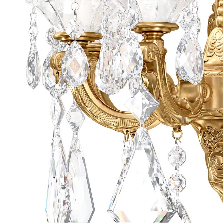 Image 7 Schonbek La Scala Collection 3-Light Crystal Wall Sconce more views