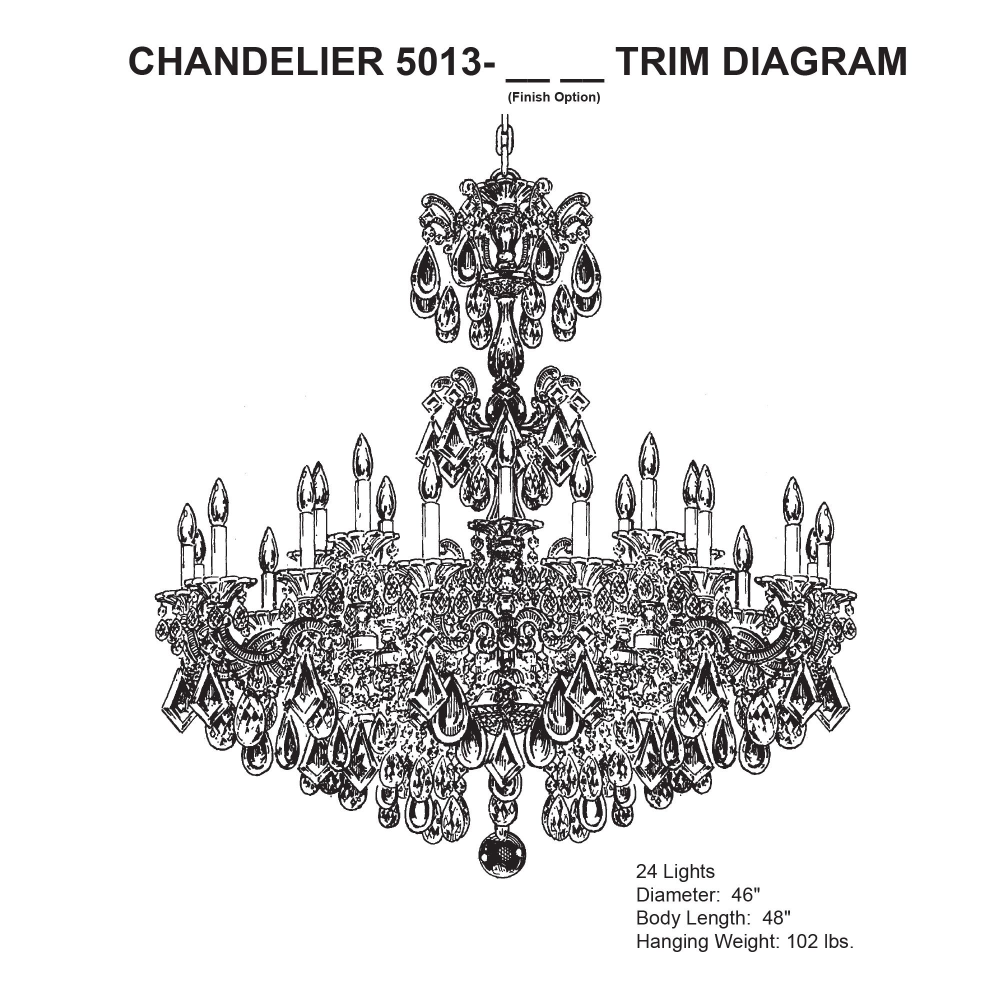 Image 4 Schonbek La Scala Collection 46" Wide Crystal Chandelier more views