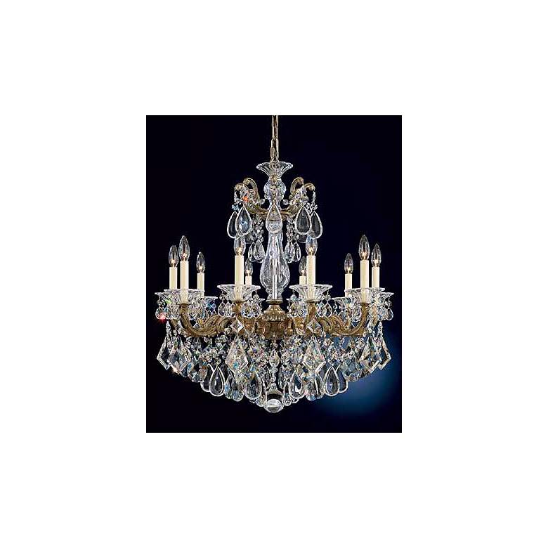 Image 1 Schonbek La Scala Parchment Bronze and Crystal Chandelier