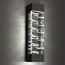 Thumbnail1 of Schonbek Labrynth 32" High Black LED Outdoor Wall Light