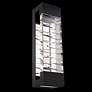 Thumbnail3 of Schonbek Labrynth 32" High Black LED Outdoor Wall Light more views