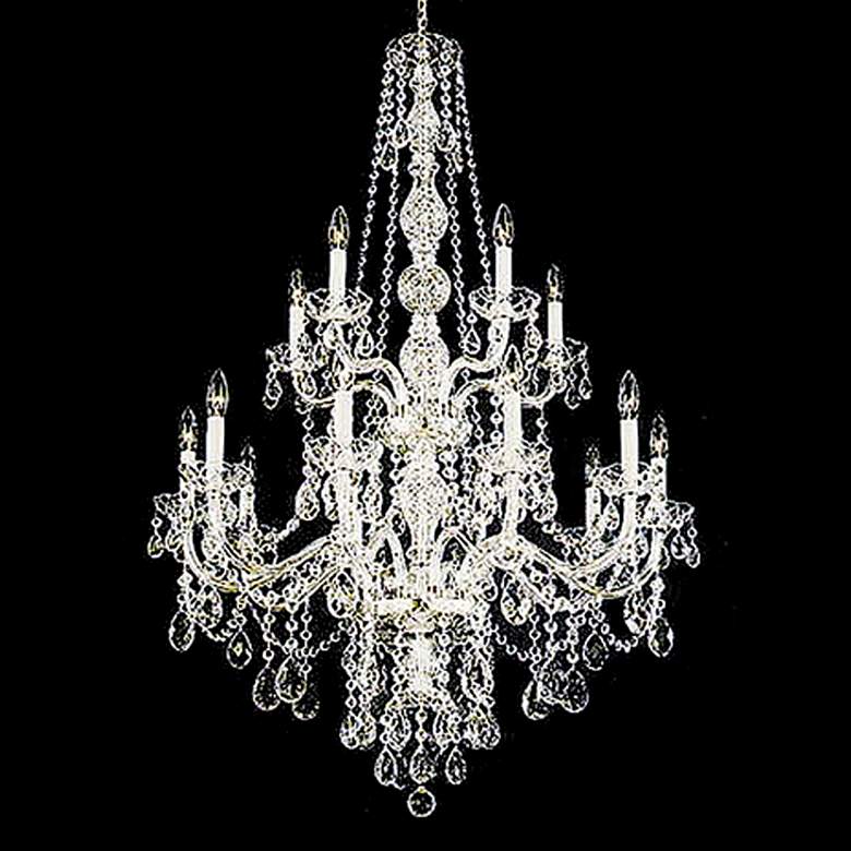 Image 1 Schonbek Lillian Collection 15 Light Crystal Chandelier