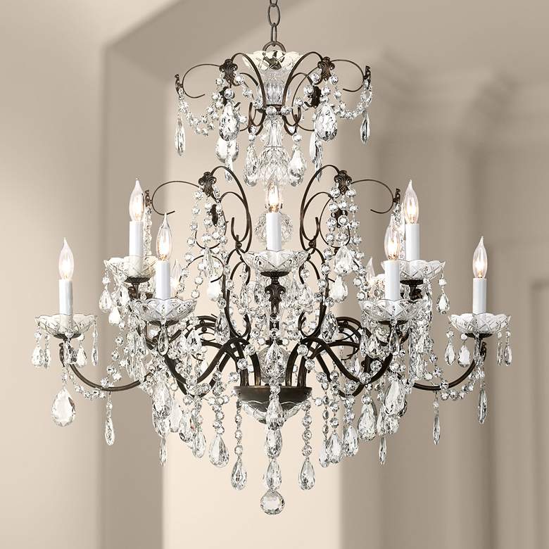 Image 1 Schonbek Madison Twelve Light Legacy Crystal Chandelier