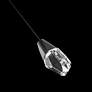 2_Schonbek Martini 2 3/4" Wide Black Crystal LED Mini Pendant more views