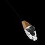 3_Schonbek Martini 6" Wide Aged Brass and Optic Crystal LED Mini Pendant more views
