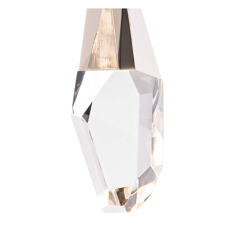 Image 2 Schonbek Martini 6" Wide Polished Nickel LED Mini Pendant more views