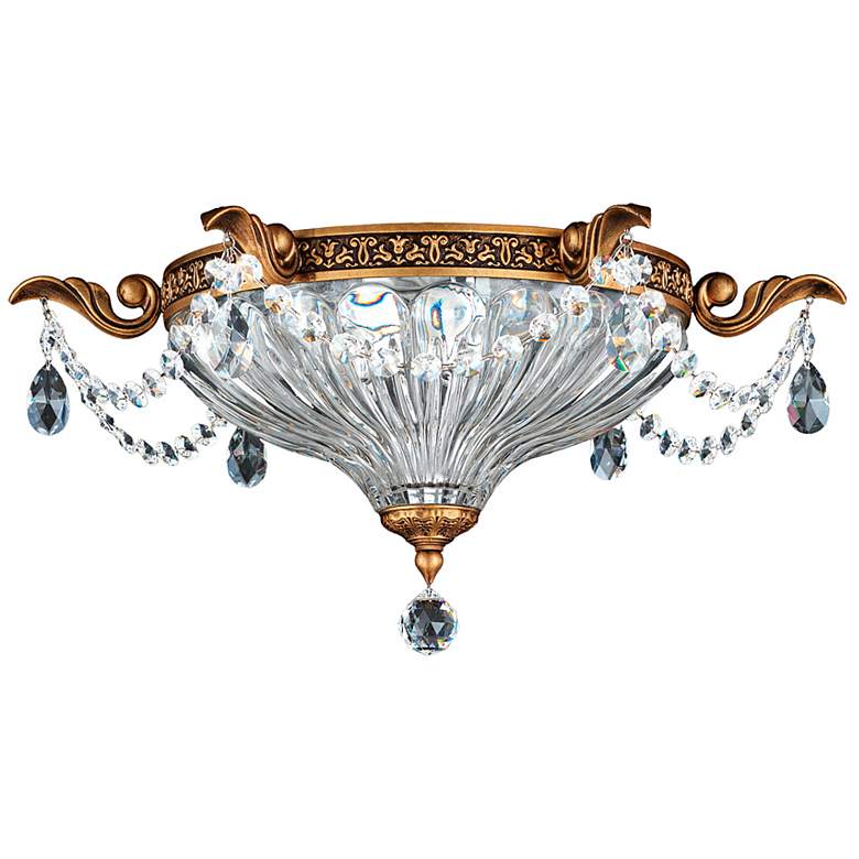 Image 1 Schonbek Milano 16 1/2" Wide Florentine Bronze Ceiling Light