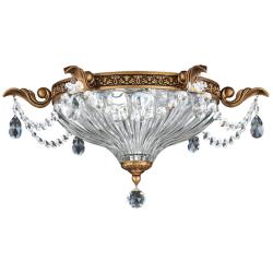 Schonbek Milano 16 1/2" Wide Florentine Bronze Ceiling Light