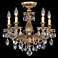 Schonbek Milano 16 1/2"W Optic Clear Crystal Ceiling Light