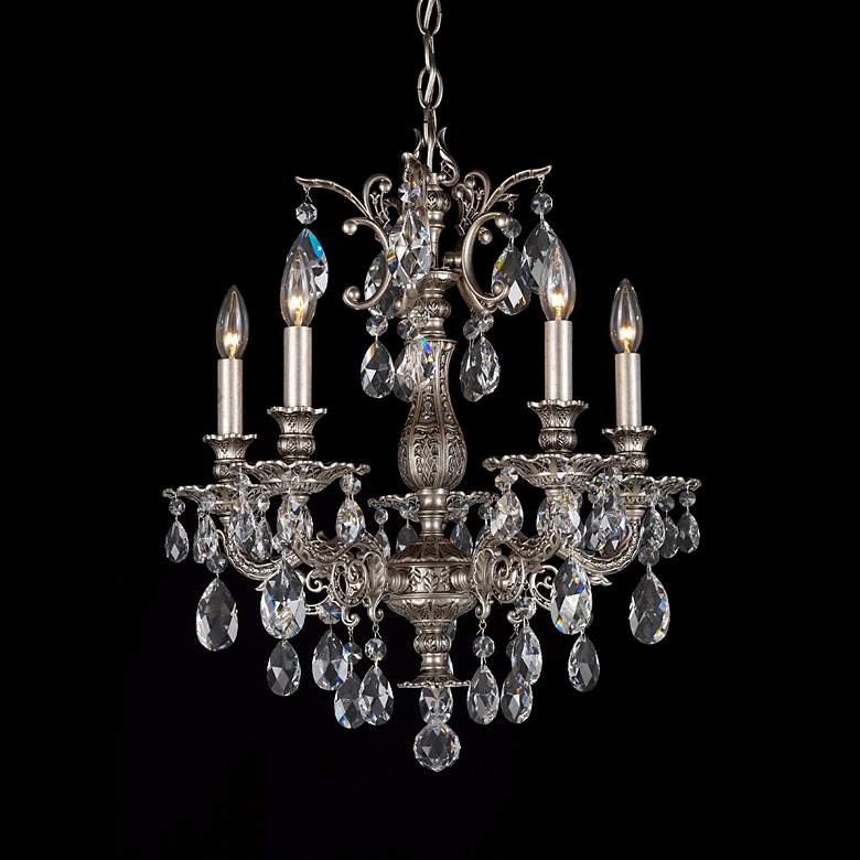 Image 1 Schonbek Milano 18" Wide Swarovski Crystal Chandelier