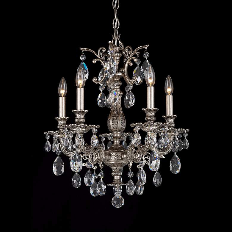 Image 1 Schonbek Milano 18 inch Wide Swarovski Crystal Chandelier