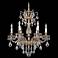 Schonbek Milano 24" Wide Bronze Spectra Crystal Chandelier