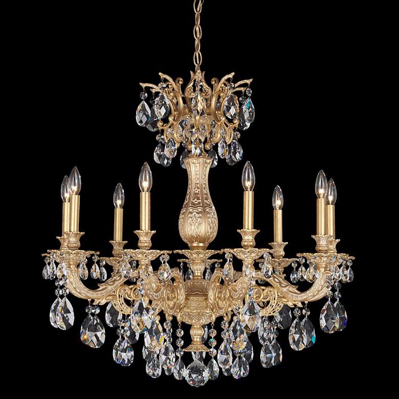 Image 1 Schonbek Milano 30 inch Wide Heritage Clear Crystal Chandelier