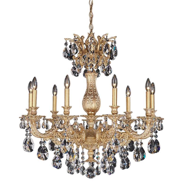 Image 1 Schonbek Milano 30 inch Wide Swarovski Crystal Chandelier