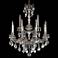 Schonbek Milano 31" Wide Roman Silver Crystal Chandelier