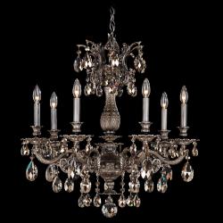 Schonbek Milano Collection 27&quot; Wide Crystal Chandelier