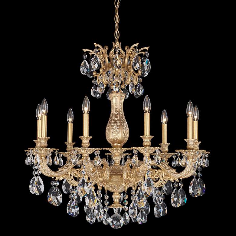 Image 1 Schonbek Milano Collection 30 inch Wide Crystal Chandelier
