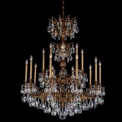 Schonbek Milano Collection 39&quot; Wide Crystal Chandelier