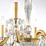 3_Schonbek Napoli 28"W Heirloom Gold 6-Light Chandelier more views