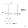 5_Schonbek Napoli 28"W Heirloom Gold 6-Light Chandelier more views