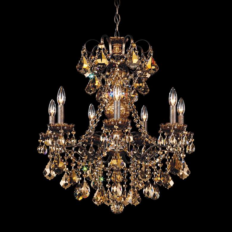 Image 1 Schonbek New Orleans 24 inch Wide Swarovski Crystal Chandelier