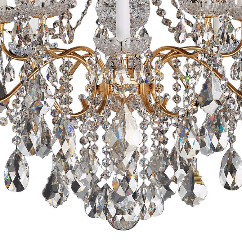 Image 2 Schonbek New Orleans 28"W Gold Hand-Cut Crystal Chandelier more views