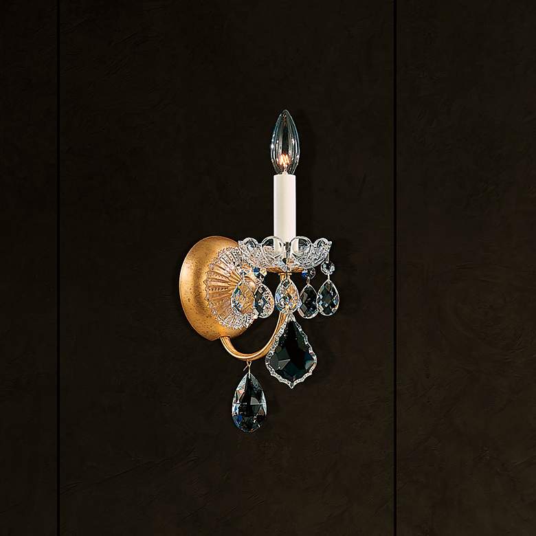 Image 4 Schonbek New Orleans Collection 13 1/2" High Crystal Sconce more views