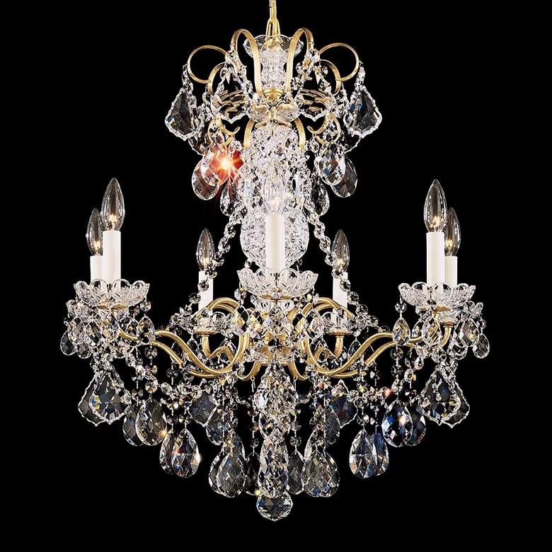 Image 1 Schonbek New Orleans Collection 24 inch Wide Crystal Chandelier