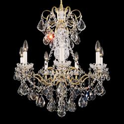 Schonbek New Orleans Collection 24&quot; Wide Crystal Chandelier