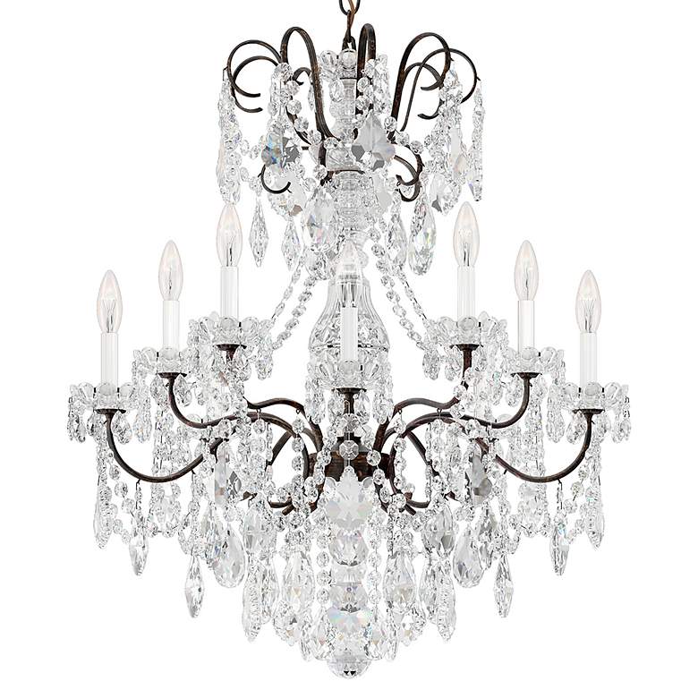 Image 2 Schonbek New Orleans Collection 28" Wide Crystal Chandelier more views