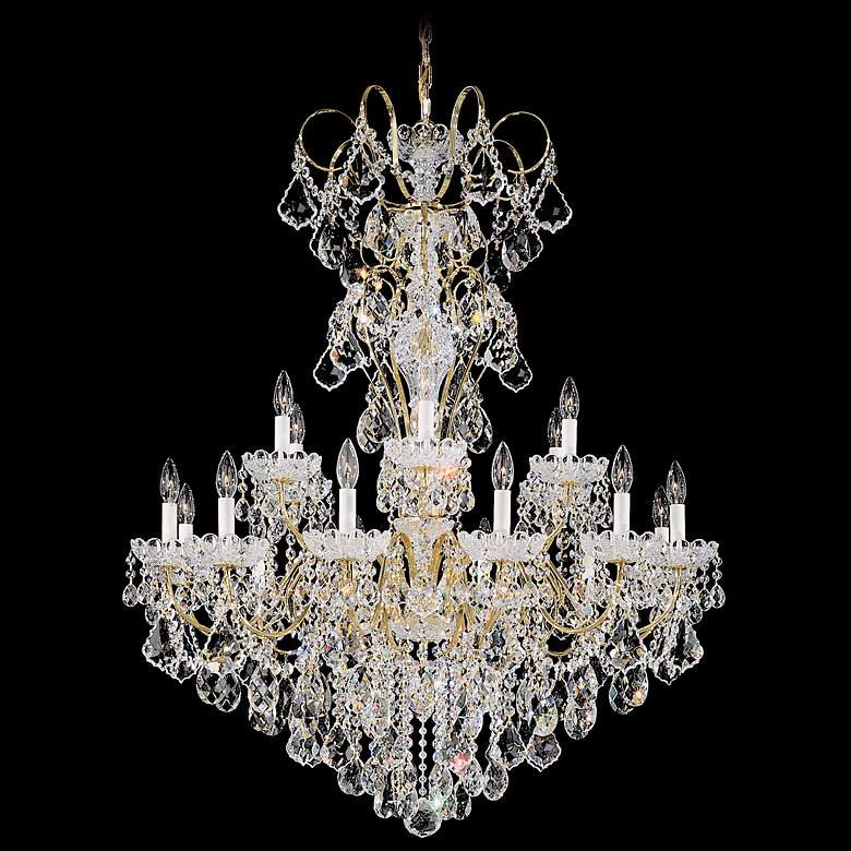 Image 1 Schonbek New Orleans Collection 36" Wide Crystal Chandelier