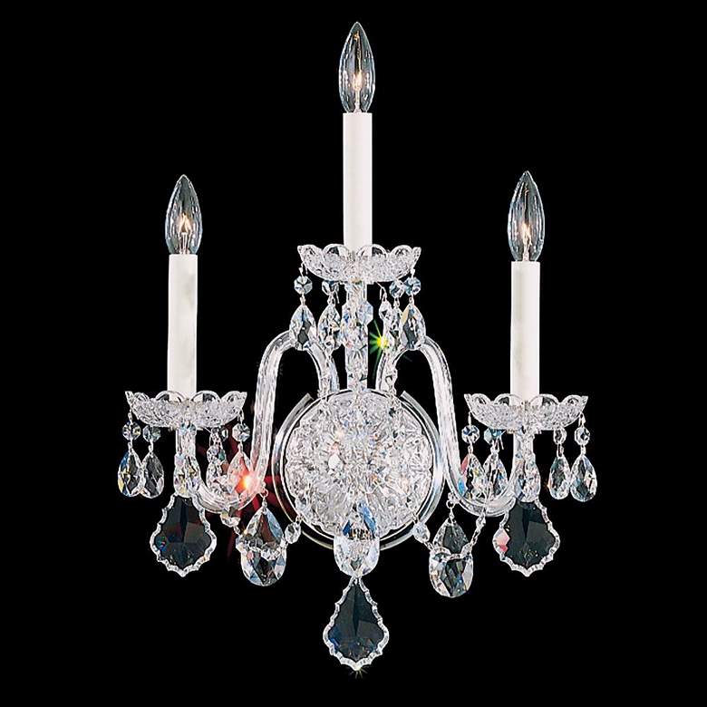 Image 1 Schonbek Olde World 20" High Swarovski Crystal Wall Sconce