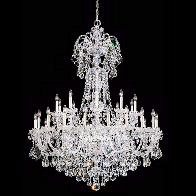 Image 1 Schonbek Olde World 48 inch Wide Swarovski Crystal Chandelier