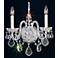Schonbek Olde World Collection 16" High Crystal Wall Sconce