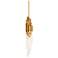 Schonbek Organza 3 1/2" Wide Aged Brass LED Mini Pendant