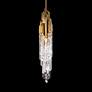 4_Schonbek Organza 3 1/2" Wide Aged Brass LED Mini Pendant more views