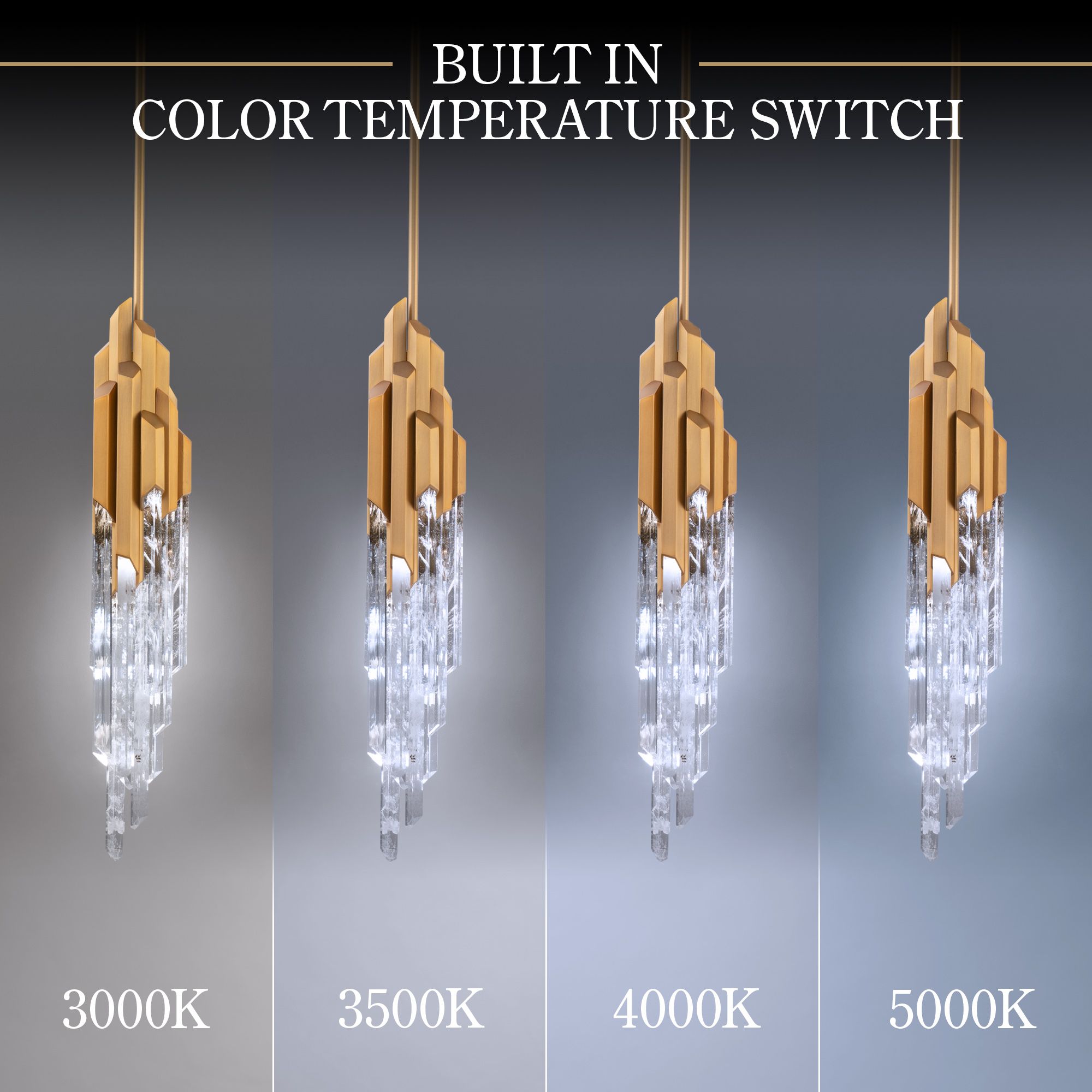 Image 5 Schonbek Organza 3 1/2" Wide Aged Brass LED Mini Pendant more views