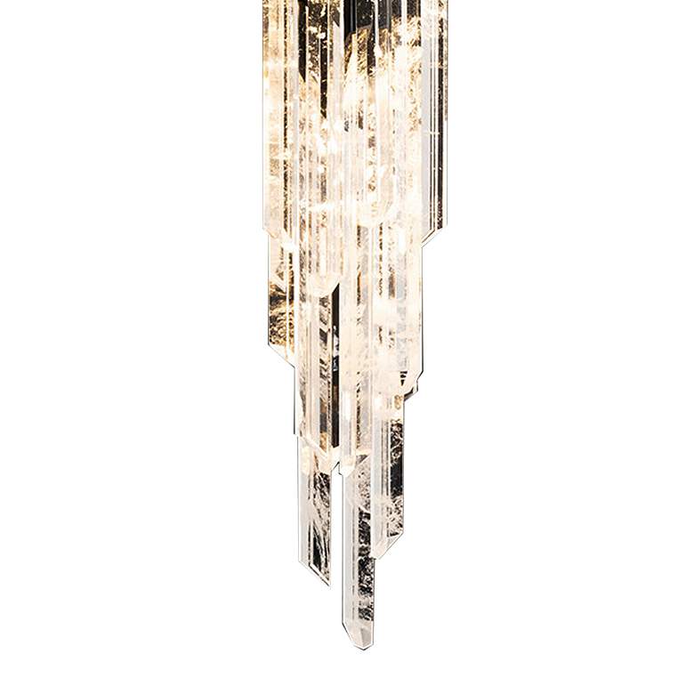 Image 3 Schonbek Organza 3 3/4" Wide Black LED Mini Pendant more views